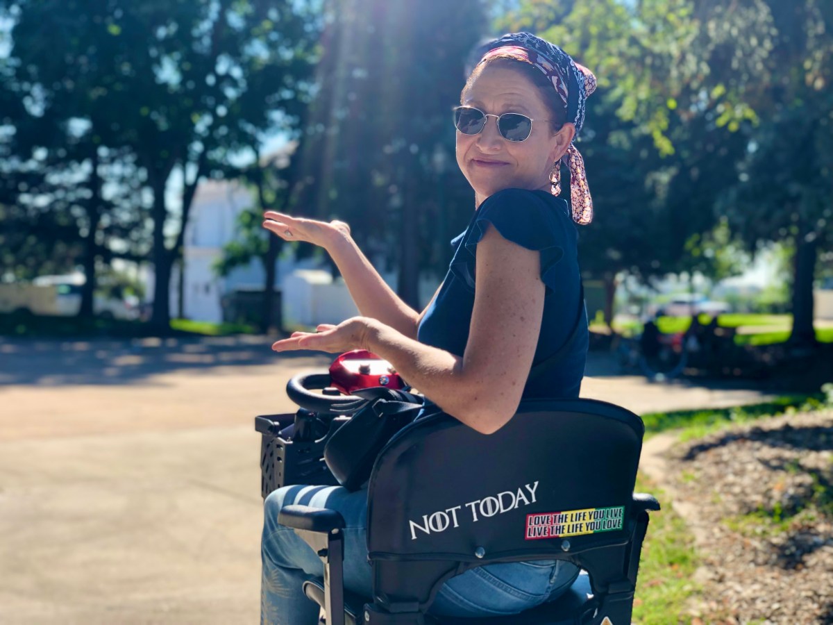 Surrendering to the Mobility&nbsp;Scooter